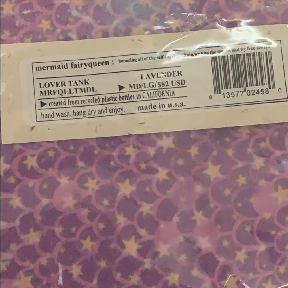 Mermaid fairy queen tank